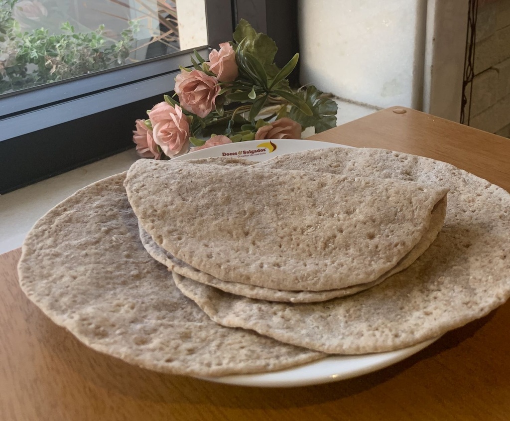 Pão Sírio 62% integral (03und)