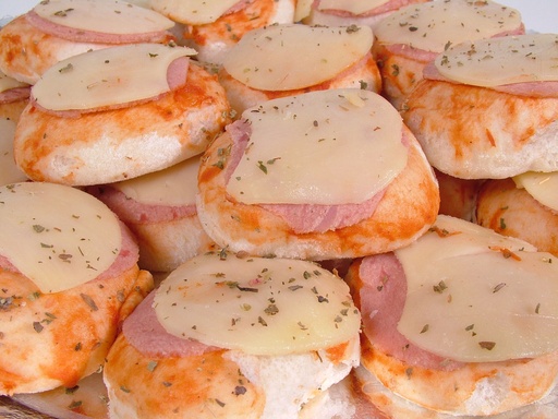 [1422] Mini-Pizza Presunto e Queijo (25 und)
