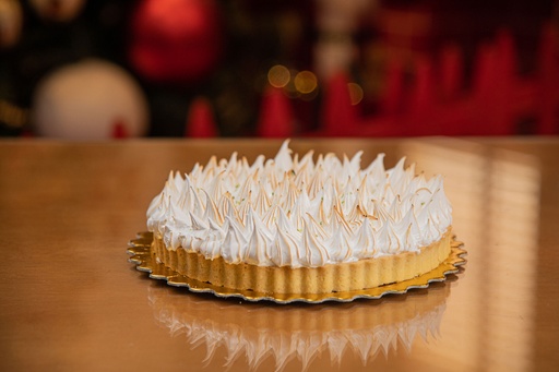 [1254] Torta de Limão com Marshmellow